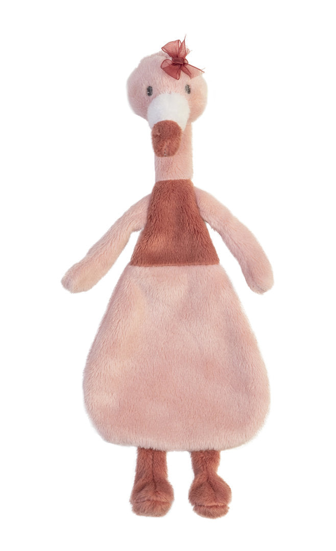 Flamingo Fiddle Knuffeldoekje – Gepersonaliseerd