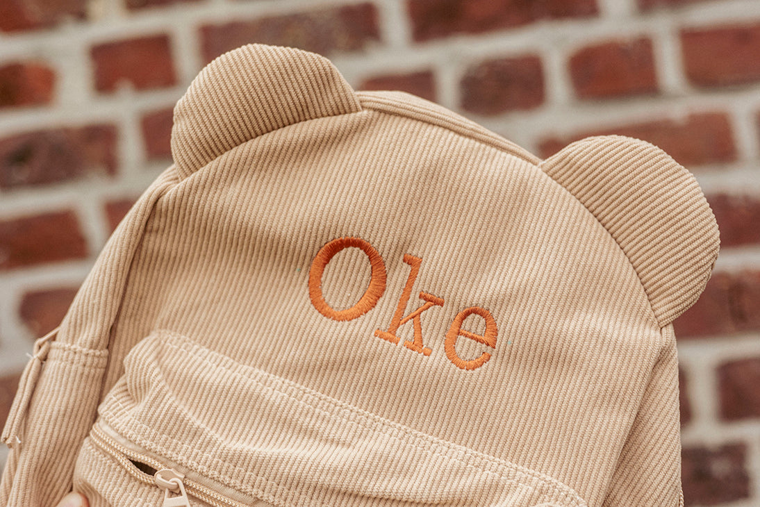 Rugzak Prêt Ridge And Row met oortjes - Gepersonaliseerd