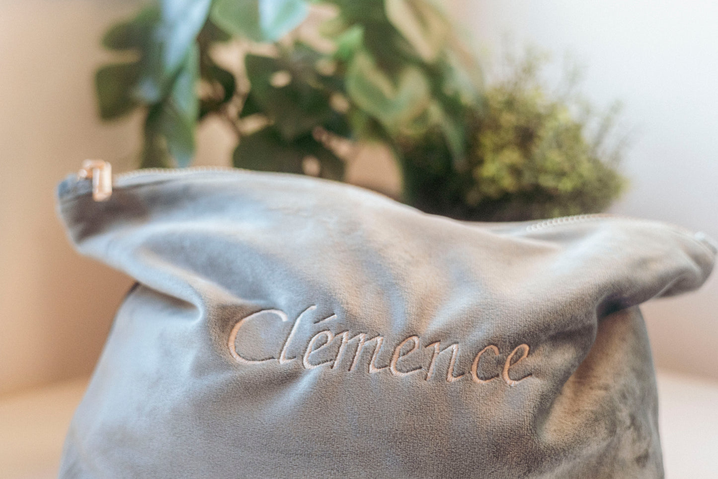 Gepersonaliseerd Velvet Accessoire Tasje