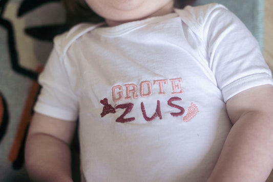 Gepersonaliseerde romper - Grote zus