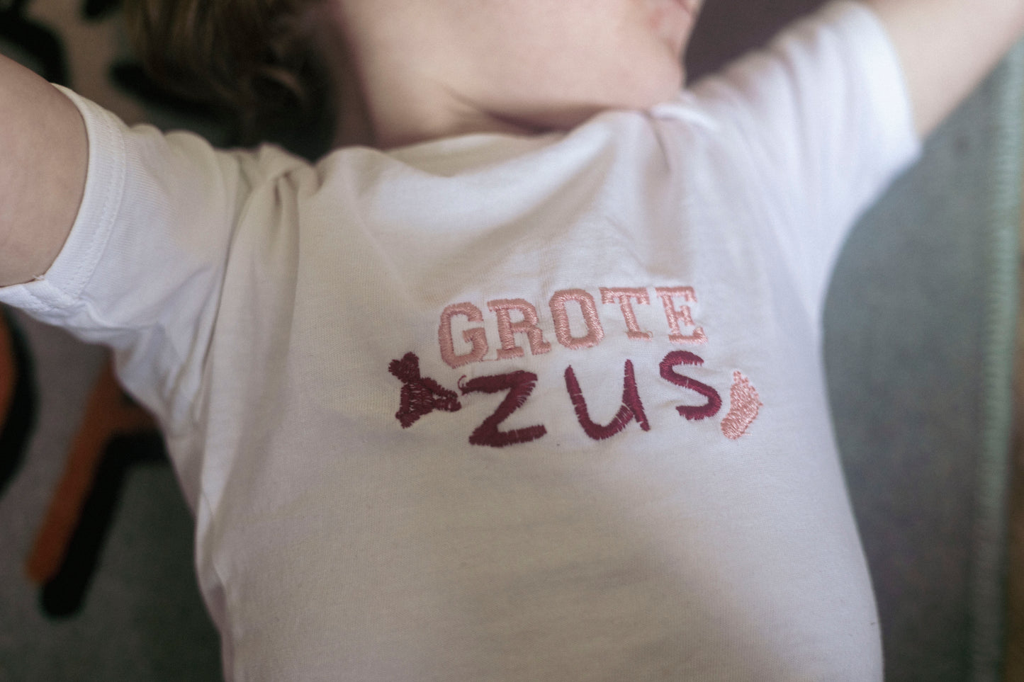 Gepersonaliseerde romper - Grote zus