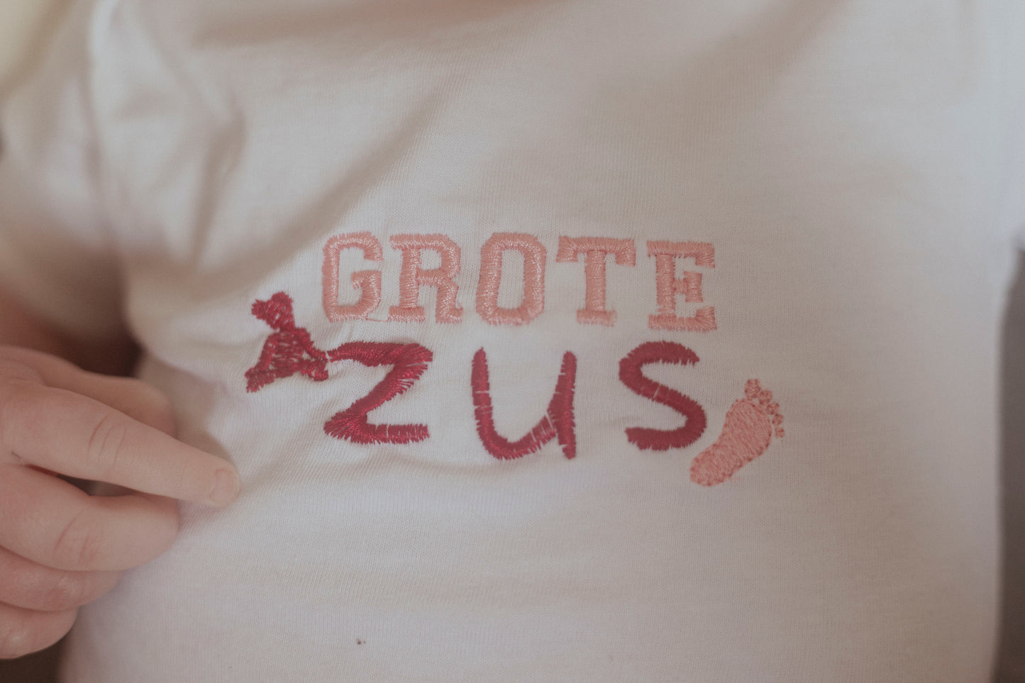 Gepersonaliseerde romper - Grote zus