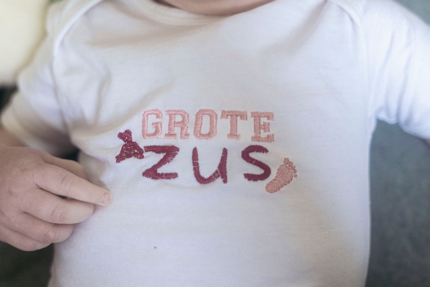 Gepersonaliseerde romper - Grote zus